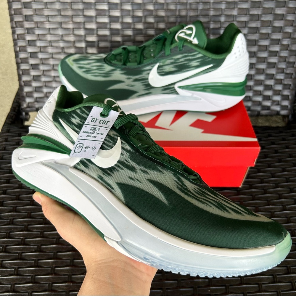 NIKE AIR ZOOM GT CUT 2 TB PROMO GORGE GREEN Size 14